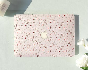 Tiny Bloom Pattern Macbook Air Case |Hard Laptop Case for Macbook Air 11/13/15 Pro 13/14/15/16 Cover |Laptop Sleeve,Gift for Friend