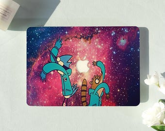 Space Bird Raccoon Macbook Air Case |Hard Laptop Case for Macbook Air 11/13/15 Pro 13/14/15/16 Cover |Laptop Sleeve,Gift for Friend