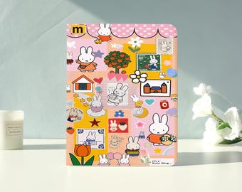 Miffy Art iPad Case for iPad Air 7/6/5,iPad Pro,iPad Mini,iPad Case With Auto Wake/Sleep,Customized iPad Case,Gift for friend