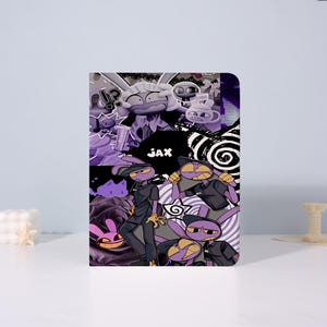 Purple Rabbit Jax iPad Case for iPad Air 7/6/5,iPad Pro,iPad Mini,iPad Case With Auto Wake/Sleep,Customized iPad Case,Gift for friend
