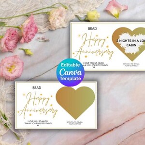 Biglietto gratta e vinci di compleanno / Regalo personalizzato da rivelare / Biglietto gratta e vinci di compleanno personalizzato / Biglietto di lusso da grattare per rivelare / Buon compleanno