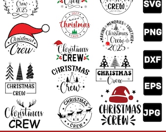 Christmas Crew SVG png Bundle: Family Matching Pajamas, christmas svg bundle, christmas png bundle, christmas family svg, png bundle
