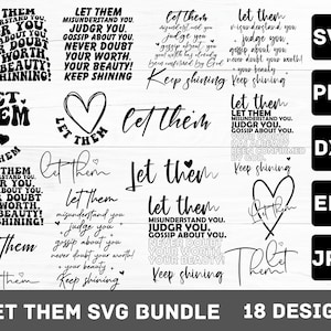 Lassen Sie sie SVG-Bundle, halten Sie glänzende svg, Inspirational svg, Selbstliebe svg, motivierende svg, halten glänzende svg, Selbstwertpng, schnitt Dateien