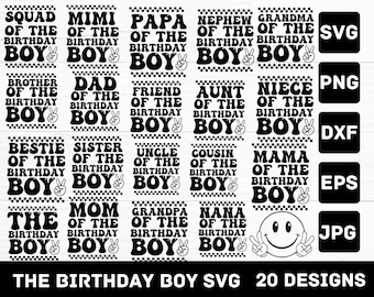 Birthday Boy SVG Bundle: Video Game Theme, Cricut Ready (Digital Download