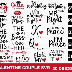 Valentine Quotes, New Quotes, bundle svg, Valentine day, Love, cut shirt svg.