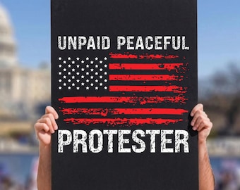 Anti War Epstein Files No Kings Protest Sign, Anti Trump Poster, Peaceful Protester, Political Sign, Digital Download