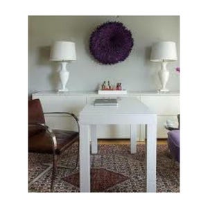 Large Black Juju Hat: 29&quot; Bohemian Feather Wall Decor