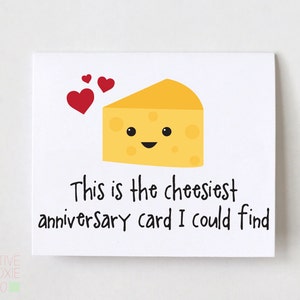 Funny Anniversary Card Anniversary Card This is the Cheesiest Anniversary Card I Could Find Anniversary Gift popular anniversary image 1