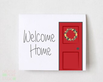 New House Card - Housewarming Card - Welcome Home Card - Realtor gift ideas - Realtor Closing Gifts - Moving announcement