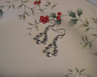 Whimsical Tree Dangle Earrings