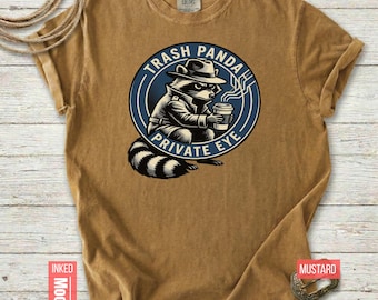 Camiseta divertida de mapache vaquero - Gráfico Goblincore Caótico Bueno - Regalo de mapache