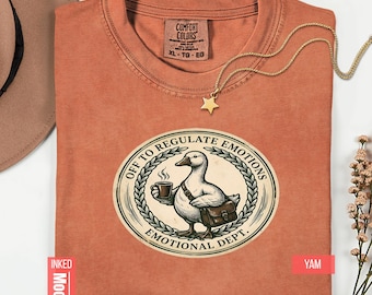 Camiseta divertida para profesora de salud mental: "A regular las emociones" / Regalo para consejera/a.