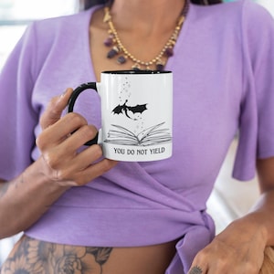 Fourth Wing Mug (Fourth Wing Inspired), BookTok Merch for Romance Readers, Dragon mug, Xaden Riorson, Fourth Wing Merch, Fourth Wing Gifts