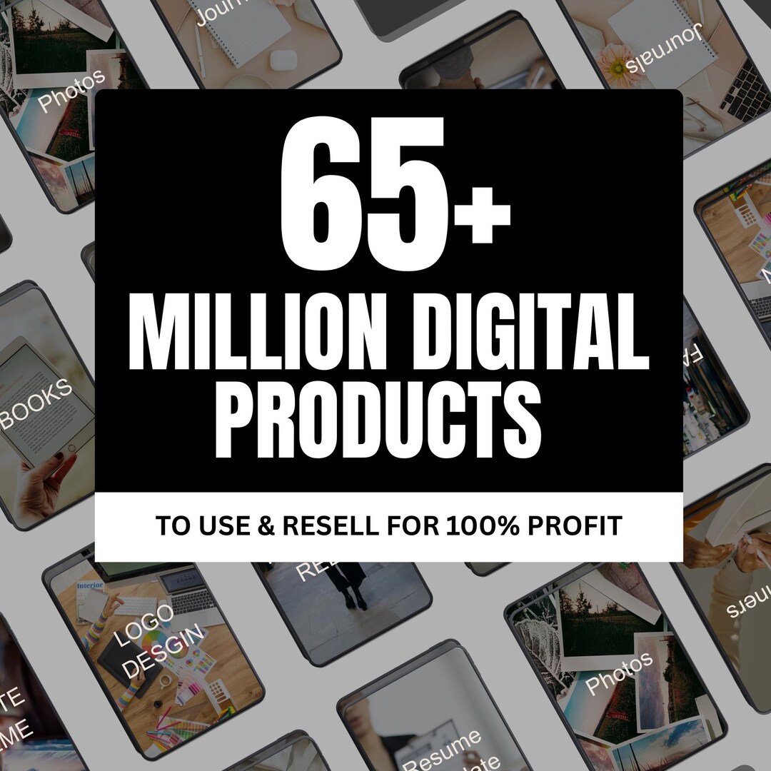 65+ Million Digital Products Bundle | MRR and PLR Resell Rights ...