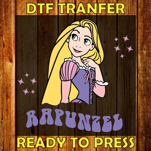 Disney Princess DTF Transfer, In My Disney Princess Era DTF Print, Disneyland Vacation Ready To Press, Disneyworld Girls Heat Transfer
