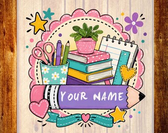 Custom Back To School DTF Transfer, Personalized First Day Of School Shirt Design