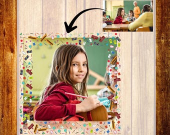 Custom Photo Student DTF Transfer, Personalized Picture Back To School Shirt, Ready To Press