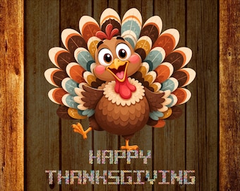 Happy Thanksgiving Turkey DTF Transfer, Family Thanksgiving Shirt Design, Funny Fall Ready To Press