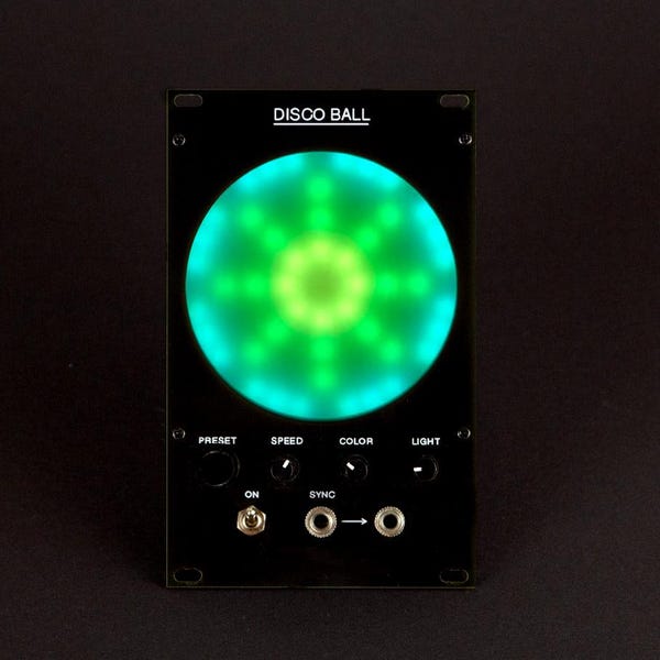 DISCOBALL, visualizer for EURORACK