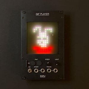 GIFF PLAYER, visualizer for EURORACK