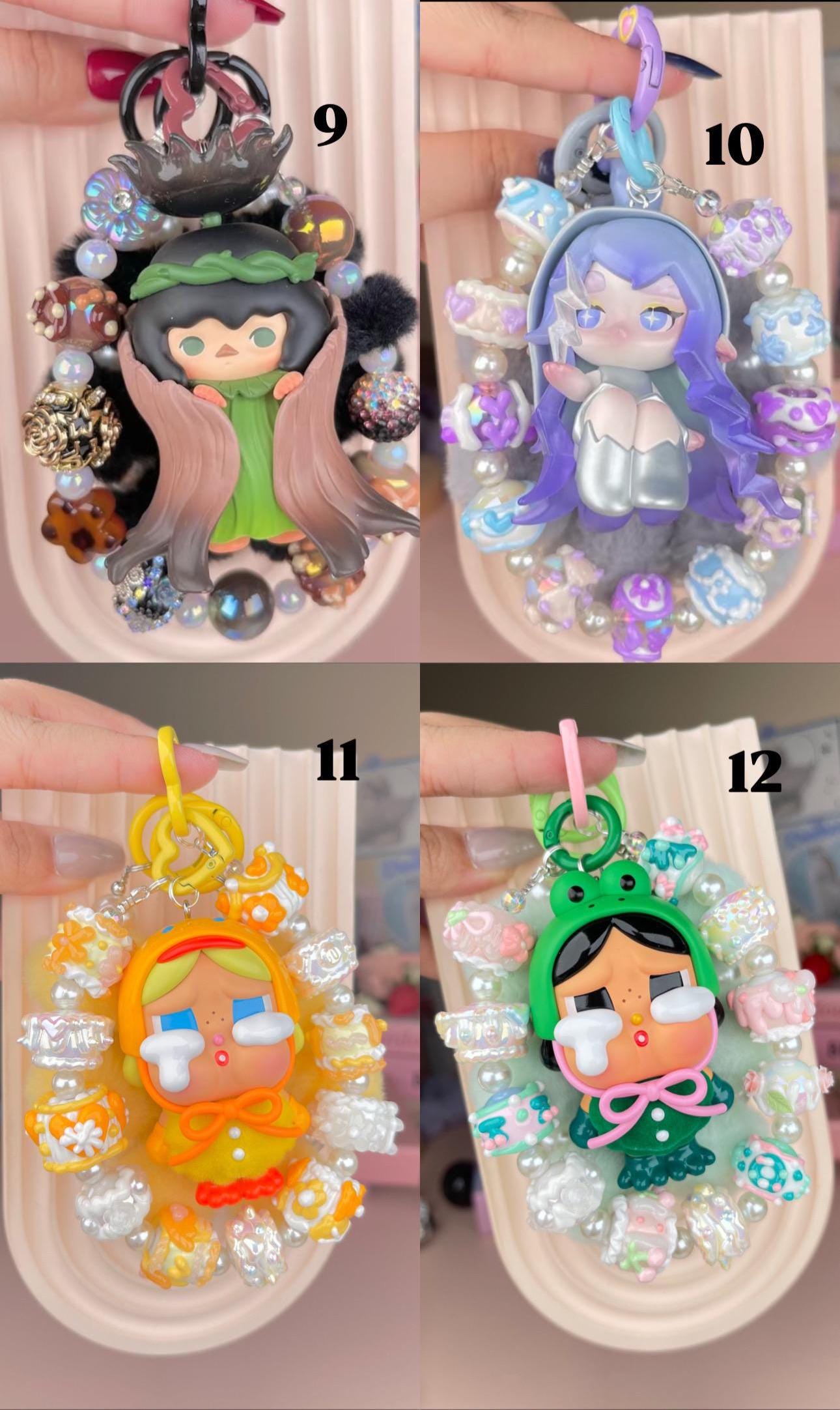 POPBEAN Skullpandaストラップ POPMART ハンドメイド18 POPBEAN Skullpandaストラップ POPMART ハンドメイド18 POPBEAN