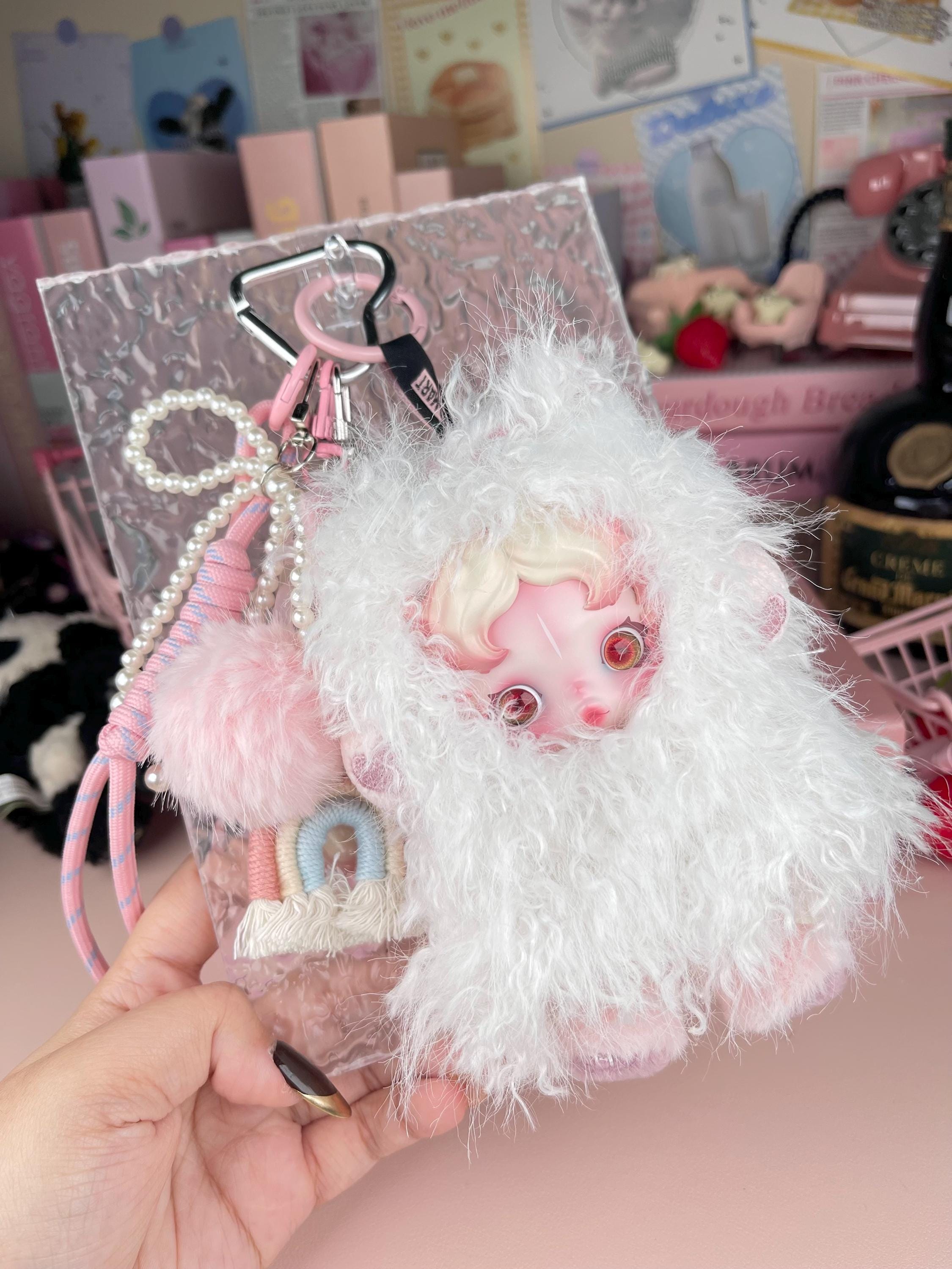 Skull panda keychain - Etsy 日本