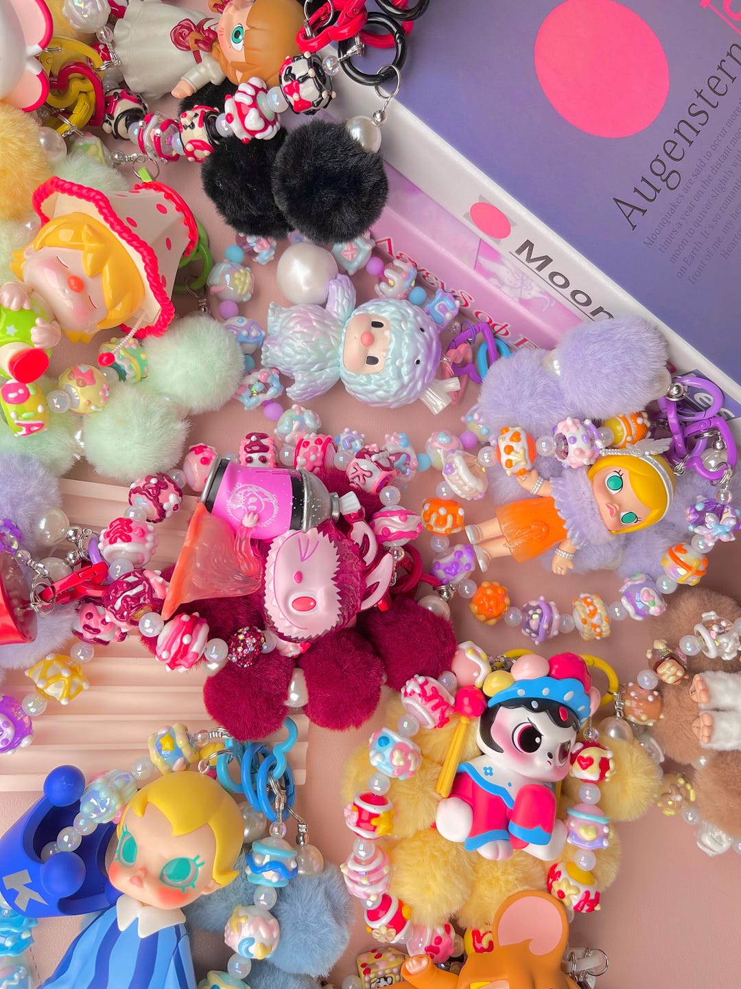POPBEAN Skullpandaストラップ POPMART ハンドメイド15 POPBEAN Skullpandaストラップ POPMART ハンドメイド15 ストラップ