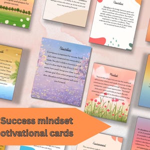 Succes-mindsetkaarten: 32 dagkaarten voor groei, discipline en veerkracht | Affirmatiespel met acties | Motiverend cadeau voor vrouwen