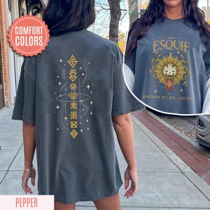 Comfort Colors® Esquie Clair Obscur Expedition 33 T Shirt, Whee Whoo Funny Esquie Shirt, Gamer Gift Tee, Expedition Shirt for Fans