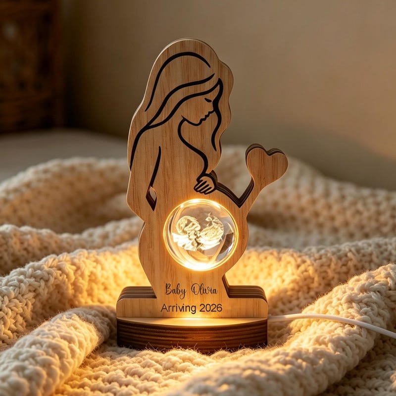 Baby Announcement Led Frame - Etsy