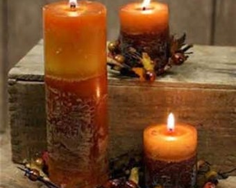 TRIPLE LAYER 3x9" PILLAR CANDLE-HIGHLY SCENTED-U PICK COLORS & FRAGRANCE 