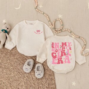 Romper for Baby Girl, Mommy & Me Bodysuit, My Mommy&#39;s Girl Era Romper, Baby Girl Outfit, Gift For Baby Girl, Mother Day, Mama&#39;s Girl Shirt