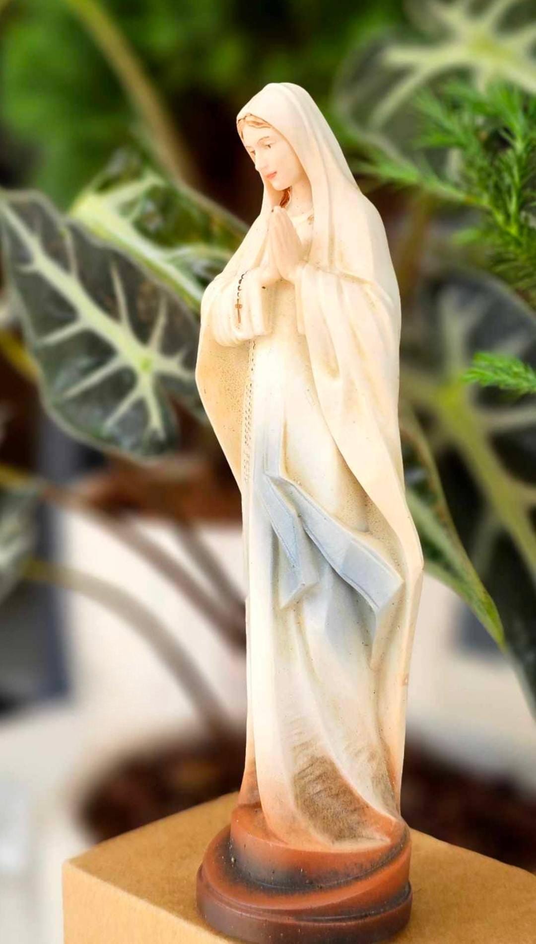 Statue of Our Lady of Mount Cúi, suitable for display on cars, Catholic gifts, home decoration, living room, religious spirituality