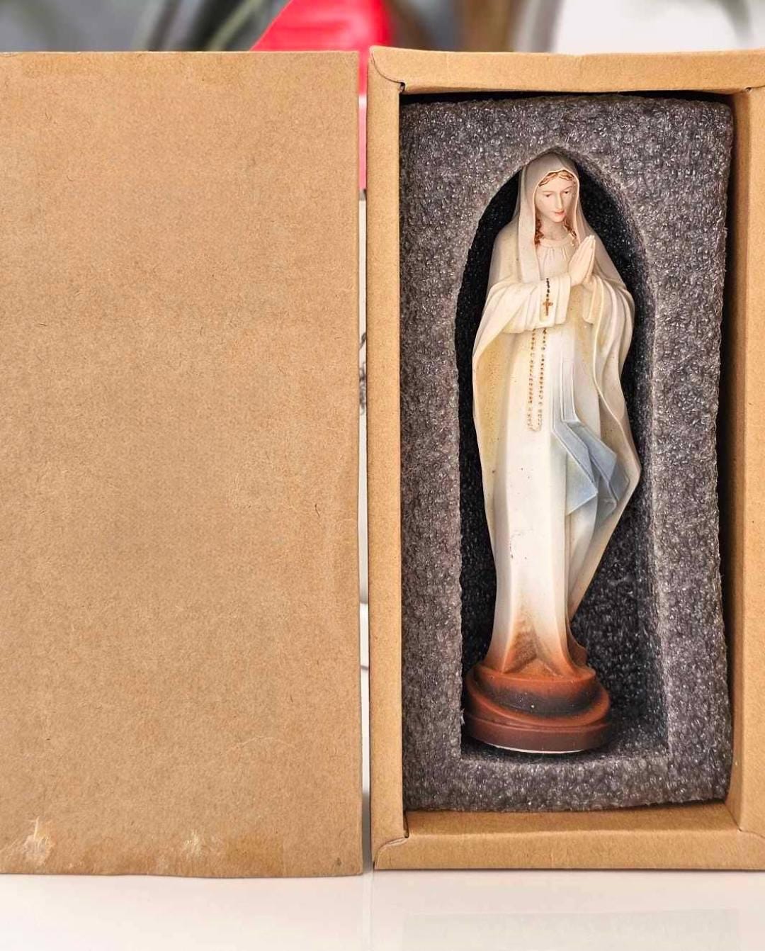 Statue of Our Lady of Mount Cúi, suitable for display on cars, Catholic gifts, home decoration, living room, religious spirituality