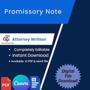 Modello di cambiale a richiesta personalizzato - Modello di documento legale per prestiti e accordi