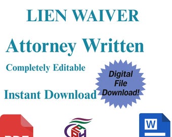 Aanpasbare sjabloon voor vrijstelling van bouwrecht | Vrijgaveformulier professionele aannemer en onderaannemer - pdf-word