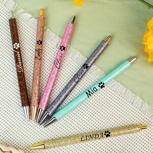 Personalized Name Ballpoint Pen, Custom Pens for Teachers, Bridesmaid Gift, Fancy Custom Writing Pen, Gift for Friends & Classmates