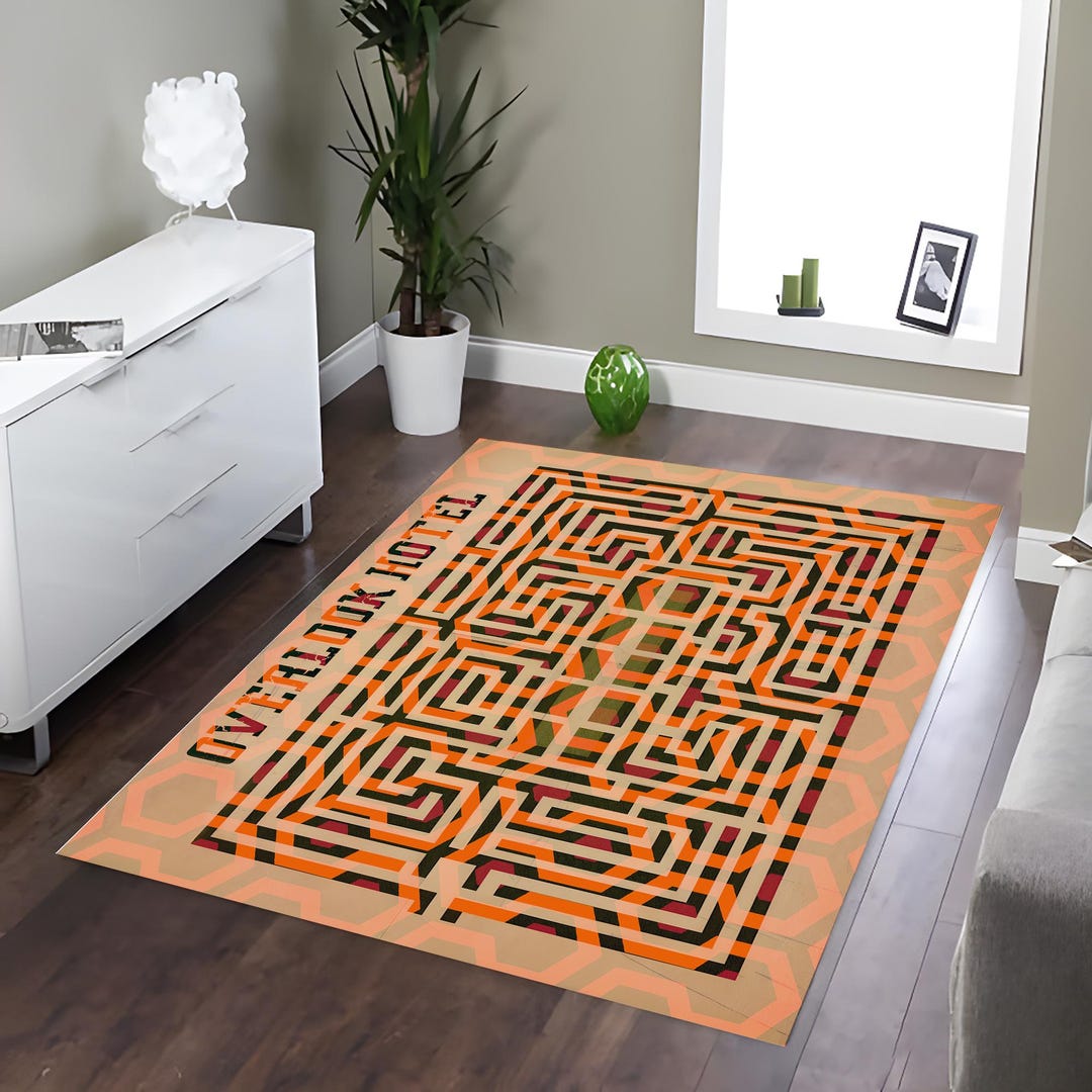 Overlook Hotel Rug – the Shining Inspired Carpet, Horror Movie Decor ...