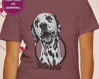Custom Pet Memorial Shirt: Photo & Name Keepsake - Comfort Colors Tee