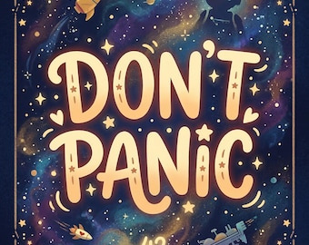 Galactic Hitchhiker Tarot Deck – Cosmic Major Arcana Cards (Digital Download)