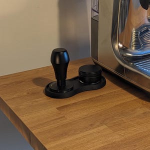 Coffee Tamper & Distributor Stand – Espresso Tool Holder for 51mm, 54mm, 58mm Portafilters