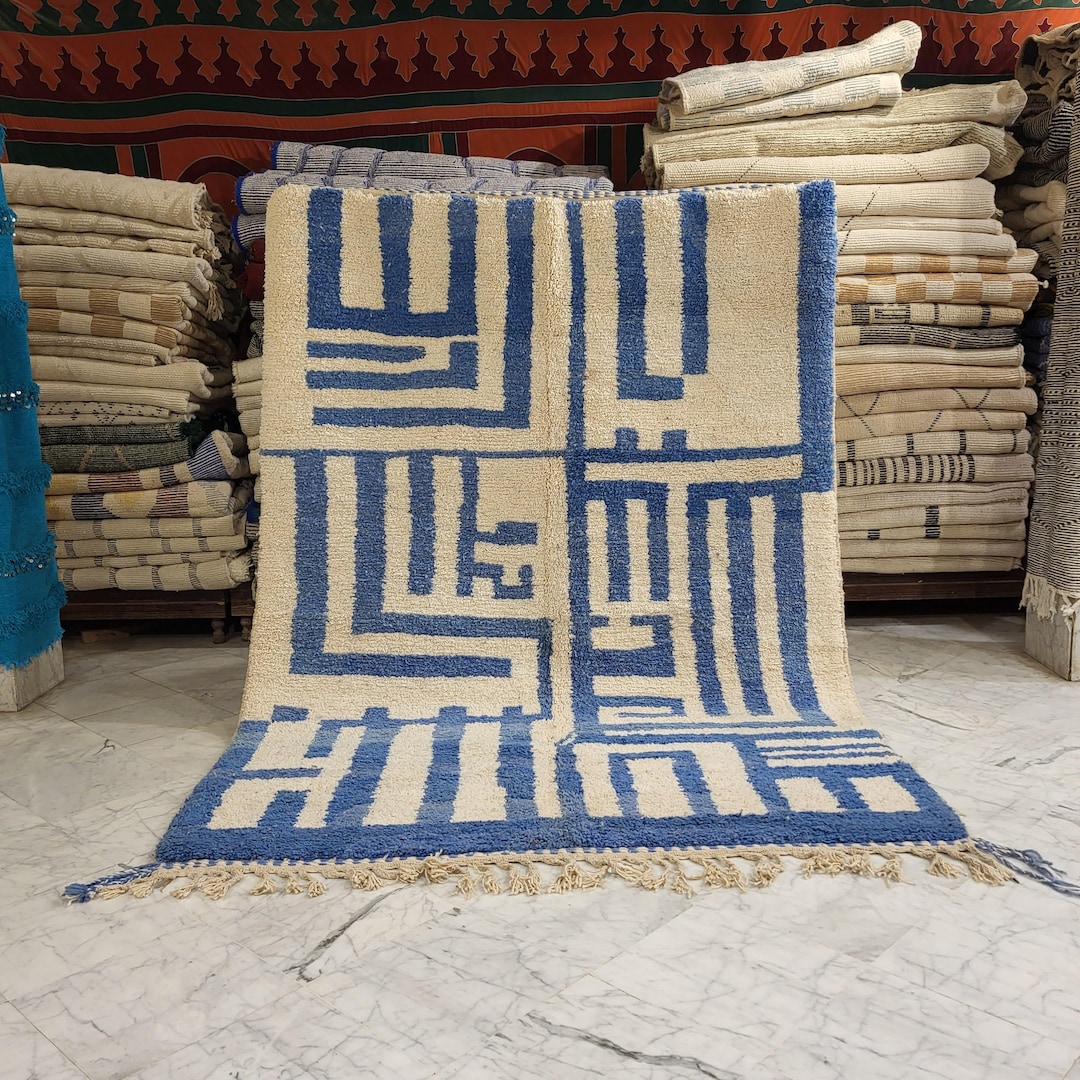 Wool Rugs Customized Handmade Custom Wool Rug: Vibrant Boho Floor Art - Made to Order - Etsy