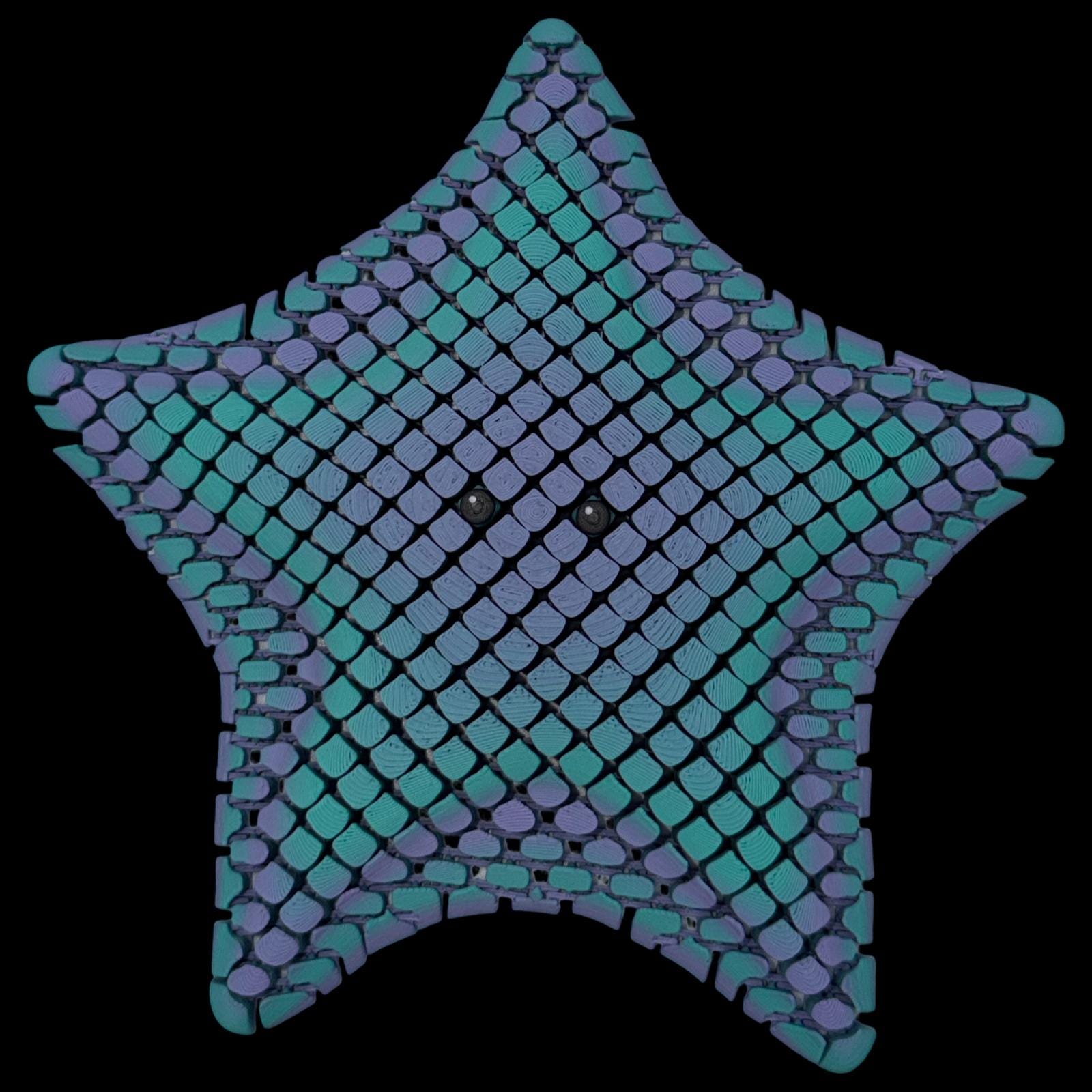 Betsie the Bat Sea Star 3d Printed Starfish Stress Relief Fidget - Etsy