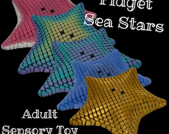 Betsie la chauve-souris étoile de mer imprimée en 3D anti-stress anti-stress