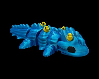 Water Dragon articulated 3d model