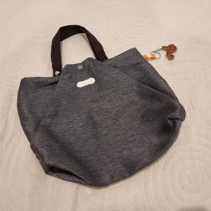 Small grey totebag
