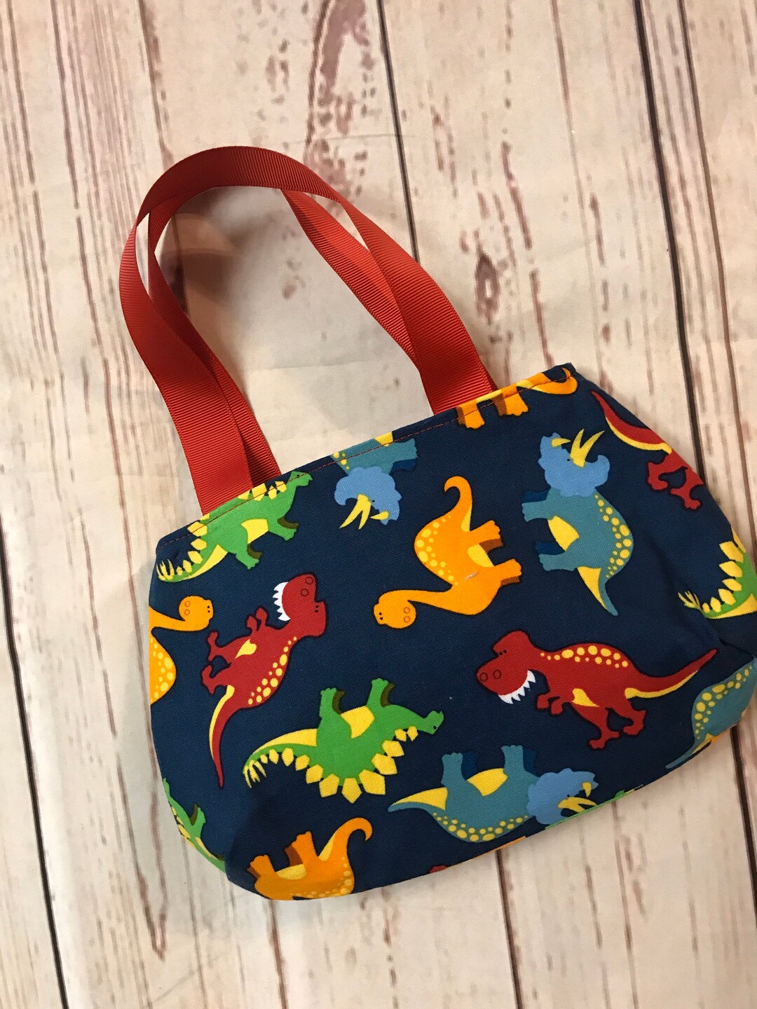 Dinosaur Little Girl's Purse Ready to Ship Etsy