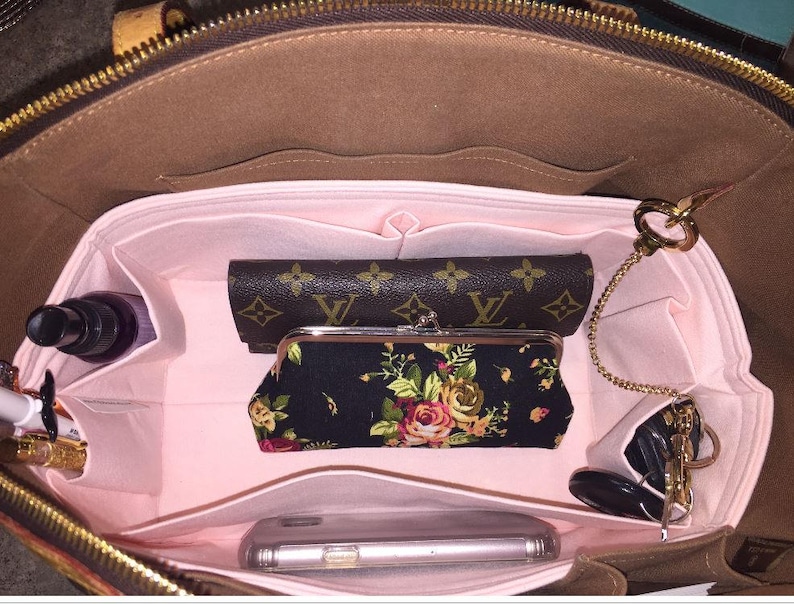 11x6x5.5 Purse Insert Organizer Purse Shaper Strong and Durable Fits LV Tivoli GM Your color choice. .Contour