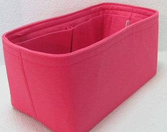 Fits Speedy 30 (11 x 6 x 5.5)  Contour Style | Ready to Ship | Purse Insert Purse Shaper | Blossom Pink | Strong and Durable  #20A