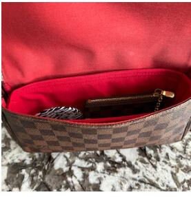 🔥NEW LOUIS VUITTON Favorite MM Damier Ebene Pochette Crossbody Bag ❤️RARE  GIFT!